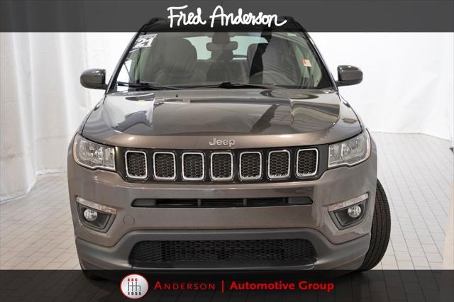 used 2021 Jeep Compass car, priced at $22,028