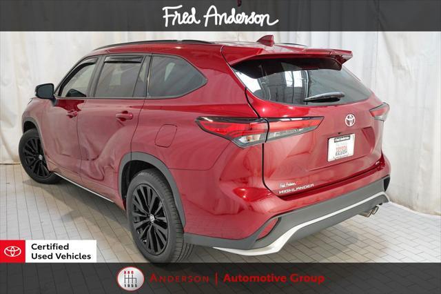 used 2023 Toyota Highlander car, priced at $45,450