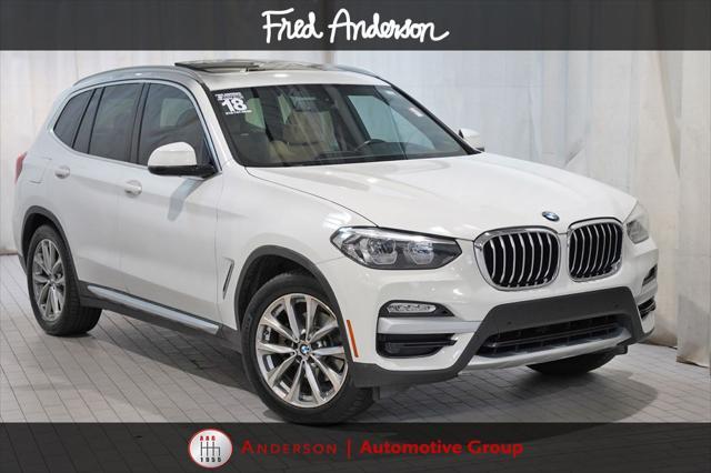 used 2018 BMW X3 car, priced at $13,064