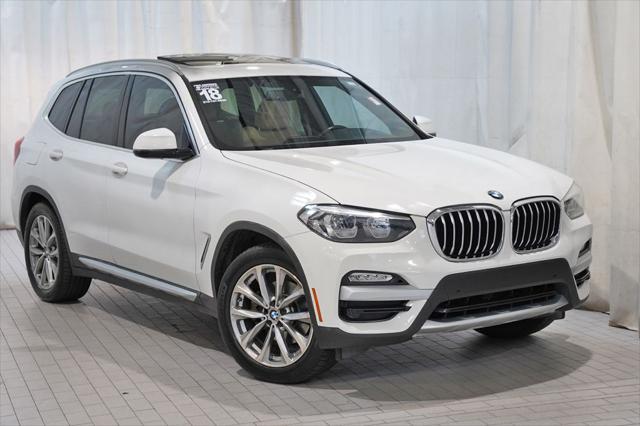 used 2018 BMW X3 car, priced at $14,500