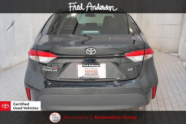 used 2024 Toyota Corolla car, priced at $20,987