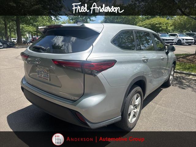 used 2023 Toyota Highlander car, priced at $33,328