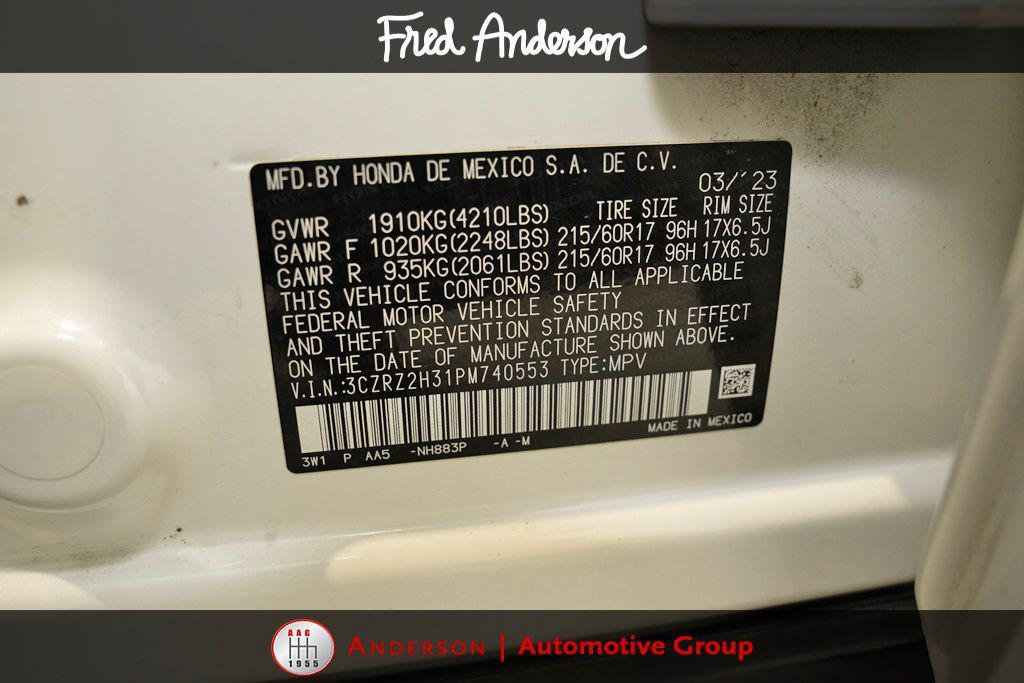 used 2023 Honda HR-V car, priced at $21,056