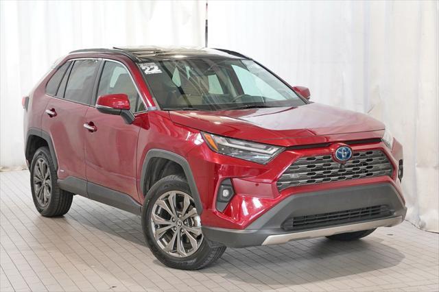 used 2022 Toyota RAV4 Hybrid car, priced at $33,645