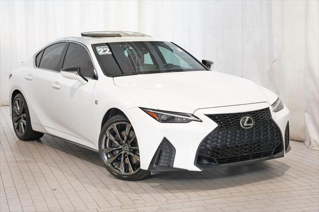 used 2022 Lexus IS 350 car, priced at $35,750