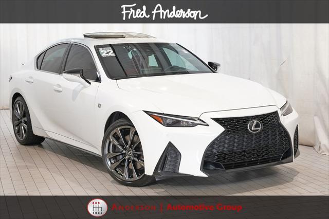 used 2022 Lexus IS 350 car, priced at $34,991