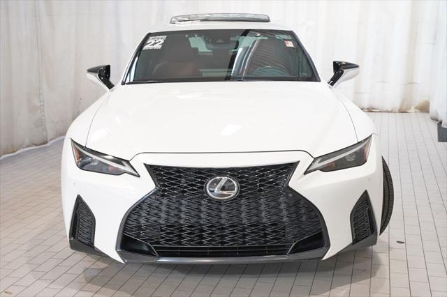 used 2022 Lexus IS 350 car, priced at $35,000