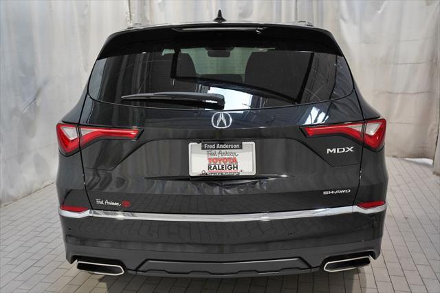 used 2023 Acura MDX car, priced at $45,200