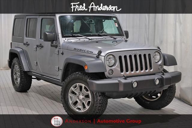 used 2016 Jeep Wrangler Unlimited car, priced at $19,616