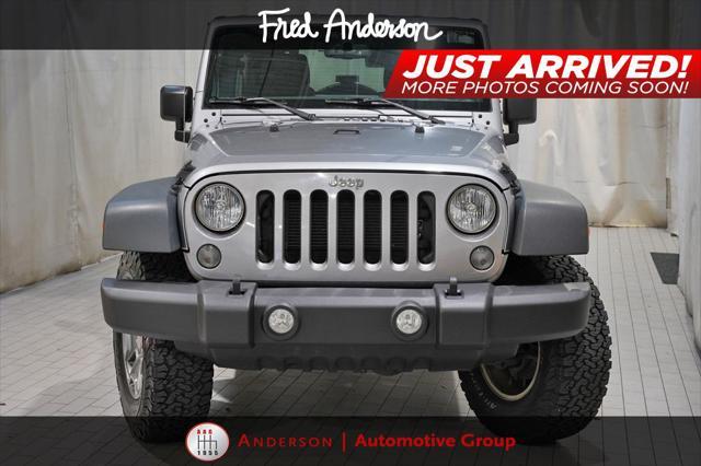 used 2016 Jeep Wrangler Unlimited car, priced at $22,750