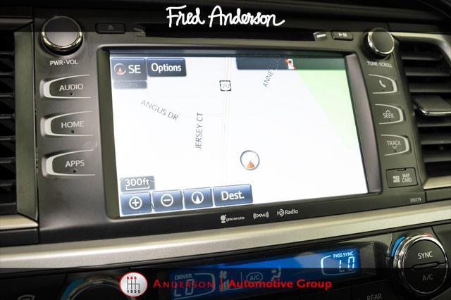 used 2017 Toyota Highlander car, priced at $22,268