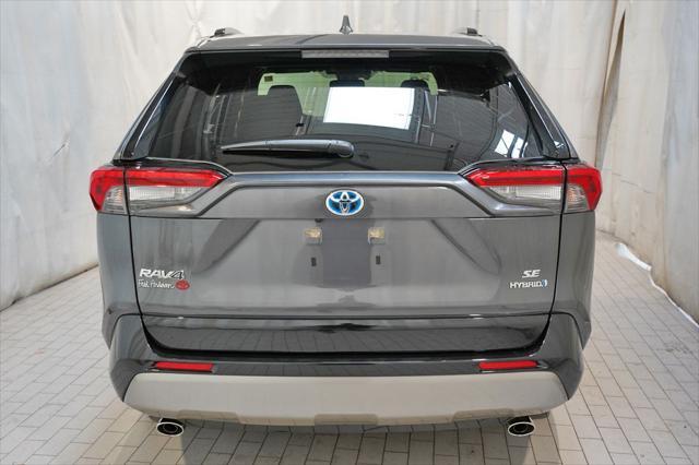 used 2022 Toyota RAV4 Hybrid car, priced at $35,000