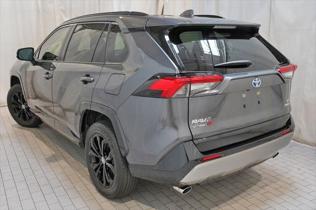 used 2022 Toyota RAV4 Hybrid car, priced at $35,000