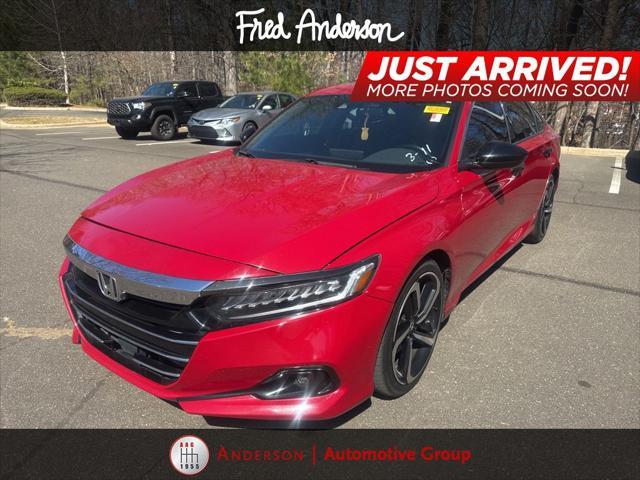 used 2021 Honda Accord car, priced at $22,816