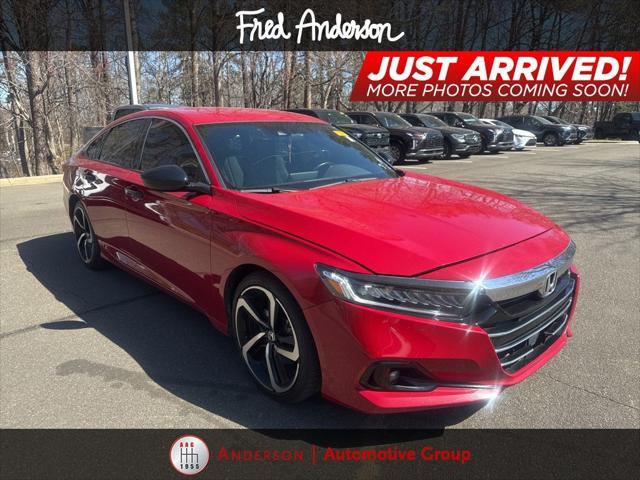 used 2021 Honda Accord car, priced at $22,816