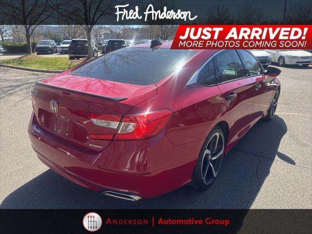 used 2021 Honda Accord car, priced at $22,816