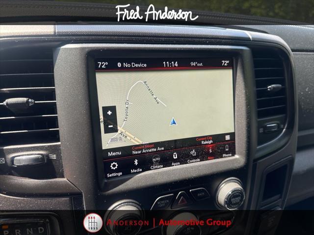 used 2018 Ram 1500 car, priced at $27,500
