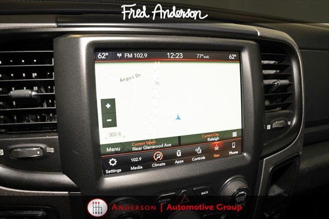 used 2018 Ram 1500 car, priced at $27,400