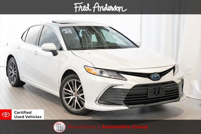 used 2024 Toyota Camry Hybrid car, priced at $31,222