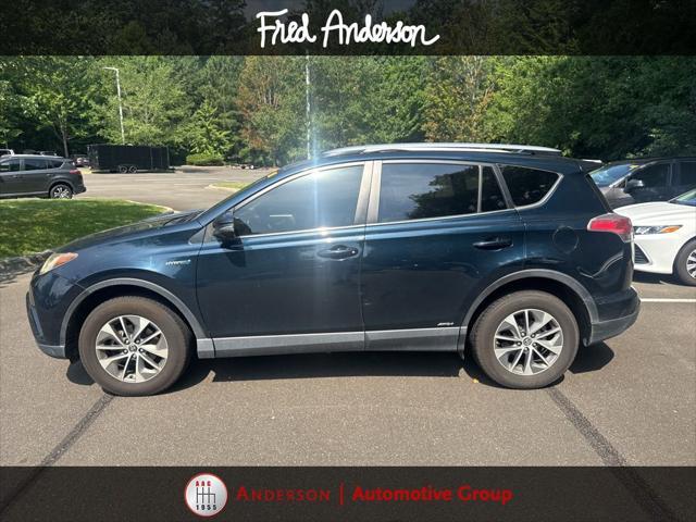 used 2017 Toyota RAV4 Hybrid car, priced at $18,831