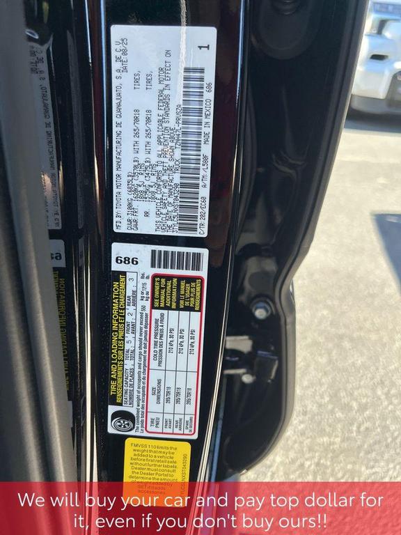 new 2025 Toyota Tacoma Hybrid car, priced at $68,578