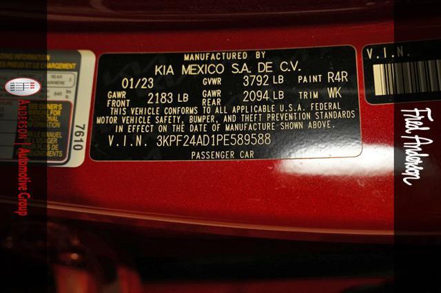 used 2023 Kia Forte car, priced at $15,381