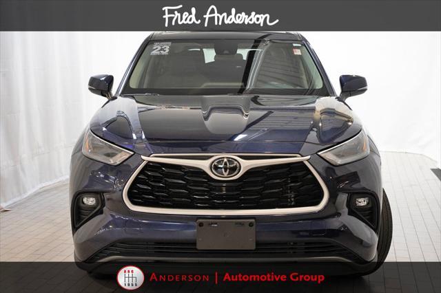used 2023 Toyota Highlander car, priced at $32,441