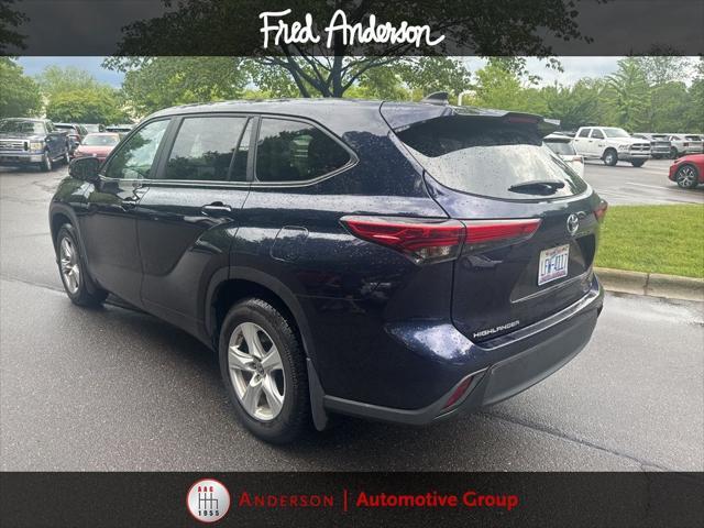 used 2023 Toyota Highlander car, priced at $33,994