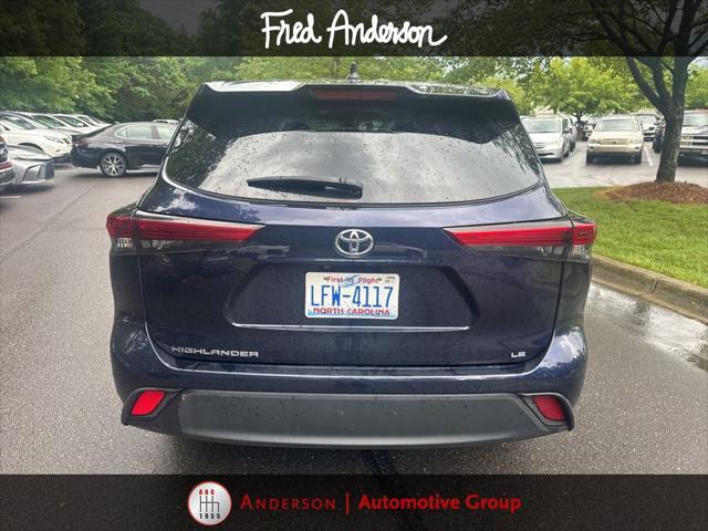 used 2023 Toyota Highlander car, priced at $33,994