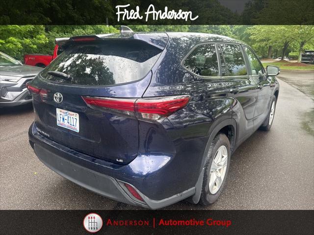used 2023 Toyota Highlander car, priced at $33,994