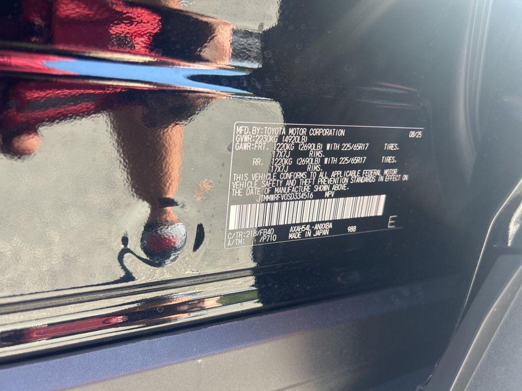 new 2025 Toyota RAV4 Hybrid car, priced at $35,898
