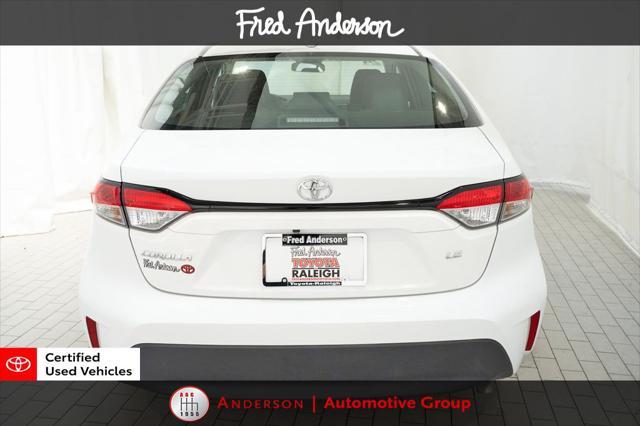 used 2024 Toyota Corolla car, priced at $23,142