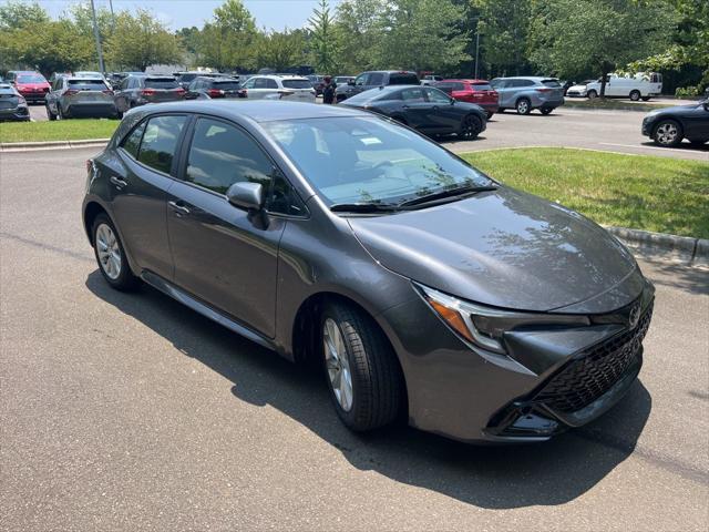 new 2025 Toyota Corolla Hatchback car, priced at $26,144