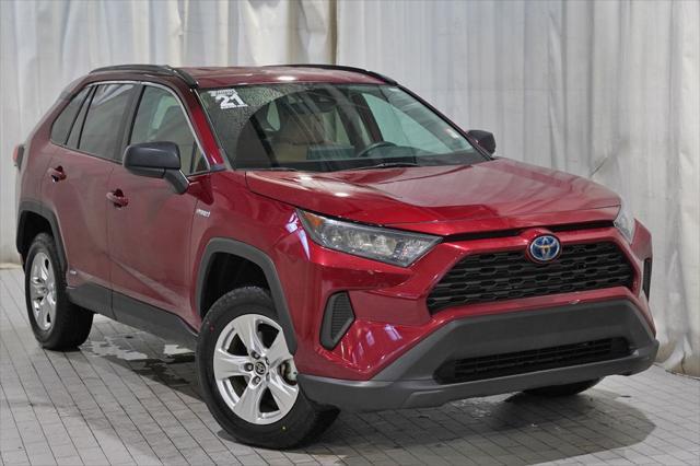 used 2021 Toyota RAV4 Hybrid car, priced at $27,750