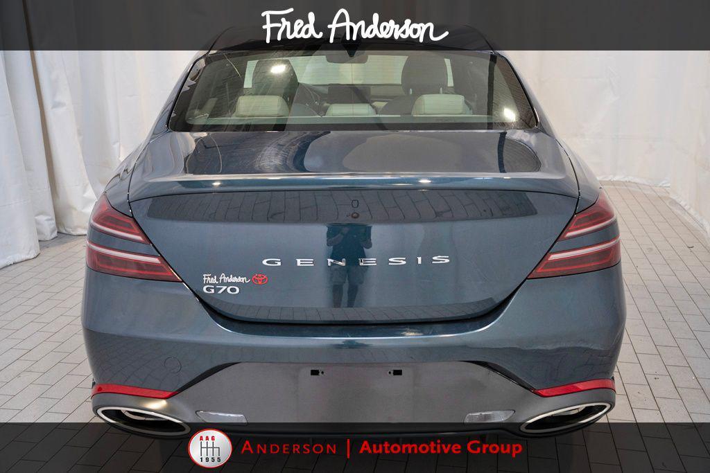 used 2024 Genesis G70 car, priced at $28,250