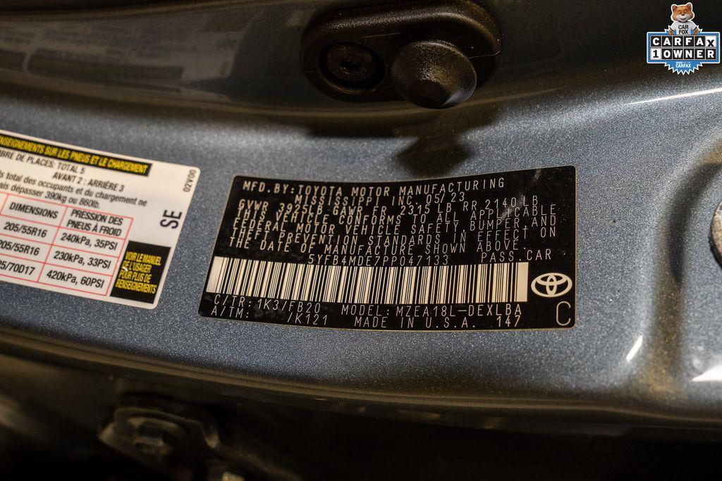 used 2023 Toyota Corolla car, priced at $19,936