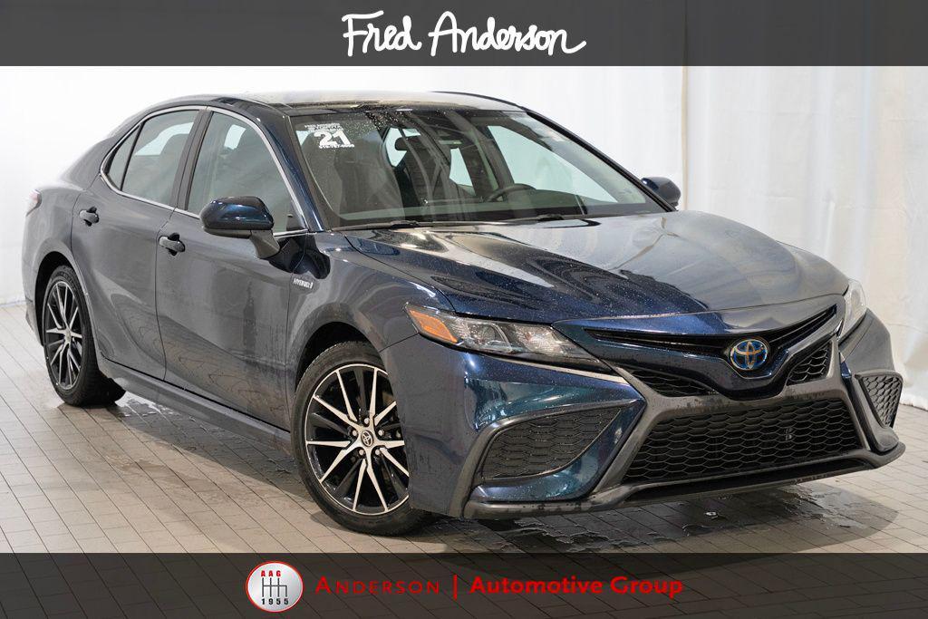used 2021 Toyota Camry car, priced at $22,148