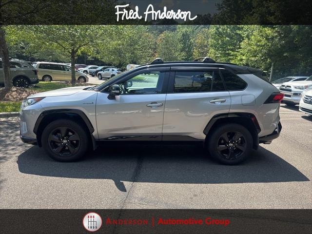 used 2021 Toyota RAV4 Hybrid car, priced at $32,537