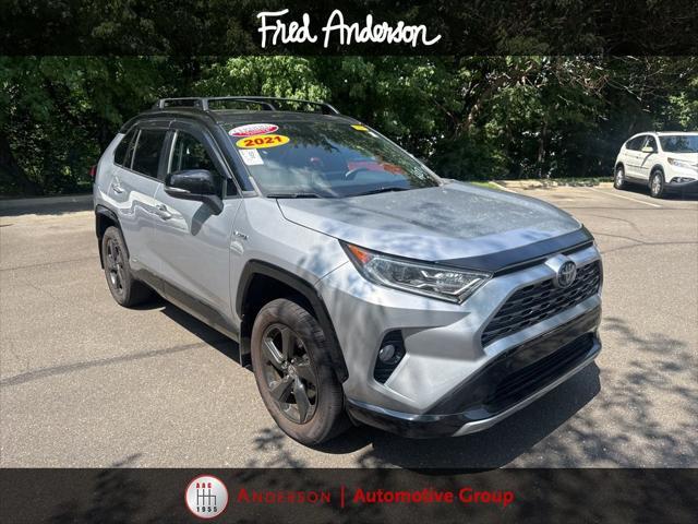 used 2021 Toyota RAV4 Hybrid car, priced at $32,537