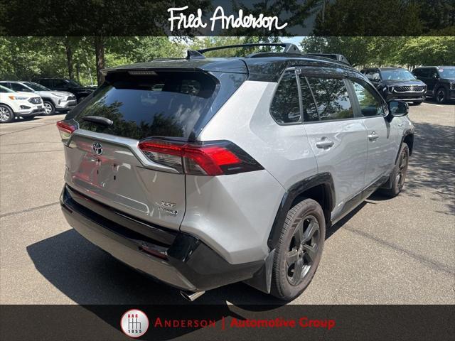 used 2021 Toyota RAV4 Hybrid car, priced at $32,537