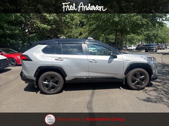 used 2021 Toyota RAV4 Hybrid car, priced at $32,537