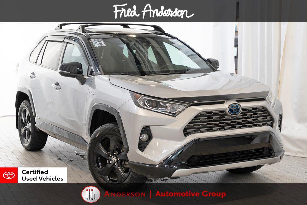 used 2021 Toyota RAV4 Hybrid car, priced at $29,860