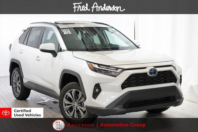used 2024 Toyota RAV4 Hybrid car, priced at $38,746