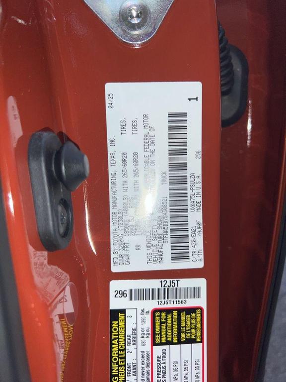 new 2025 Toyota Tundra car, priced at $65,733