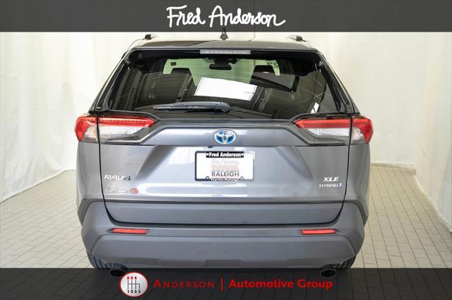 used 2022 Toyota RAV4 Hybrid car, priced at $31,500