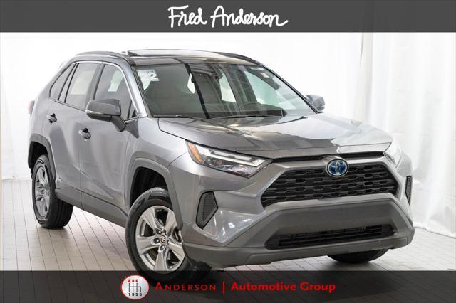 used 2022 Toyota RAV4 Hybrid car, priced at $31,750