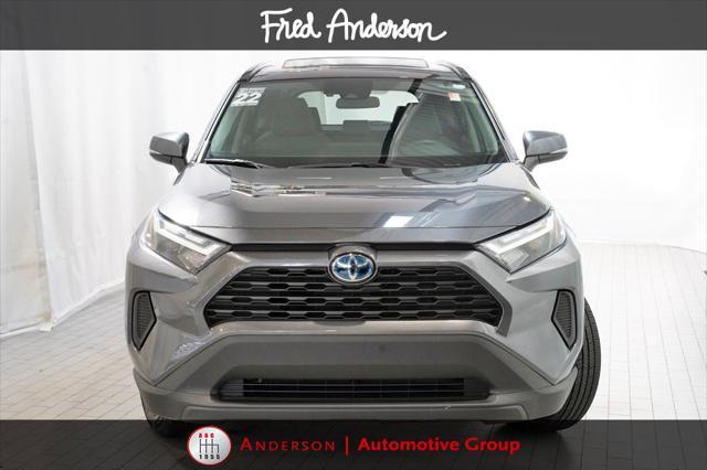used 2022 Toyota RAV4 Hybrid car, priced at $31,500