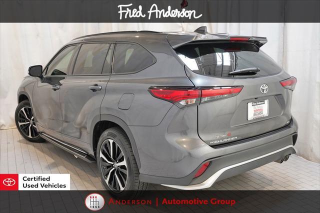 used 2022 Toyota Highlander car, priced at $33,800