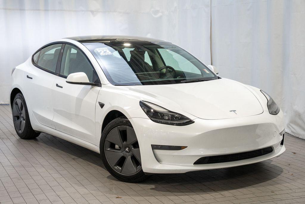 used 2023 Tesla Model 3 car, priced at $25,158