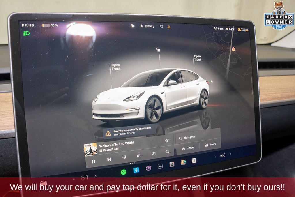 used 2023 Tesla Model 3 car, priced at $25,158